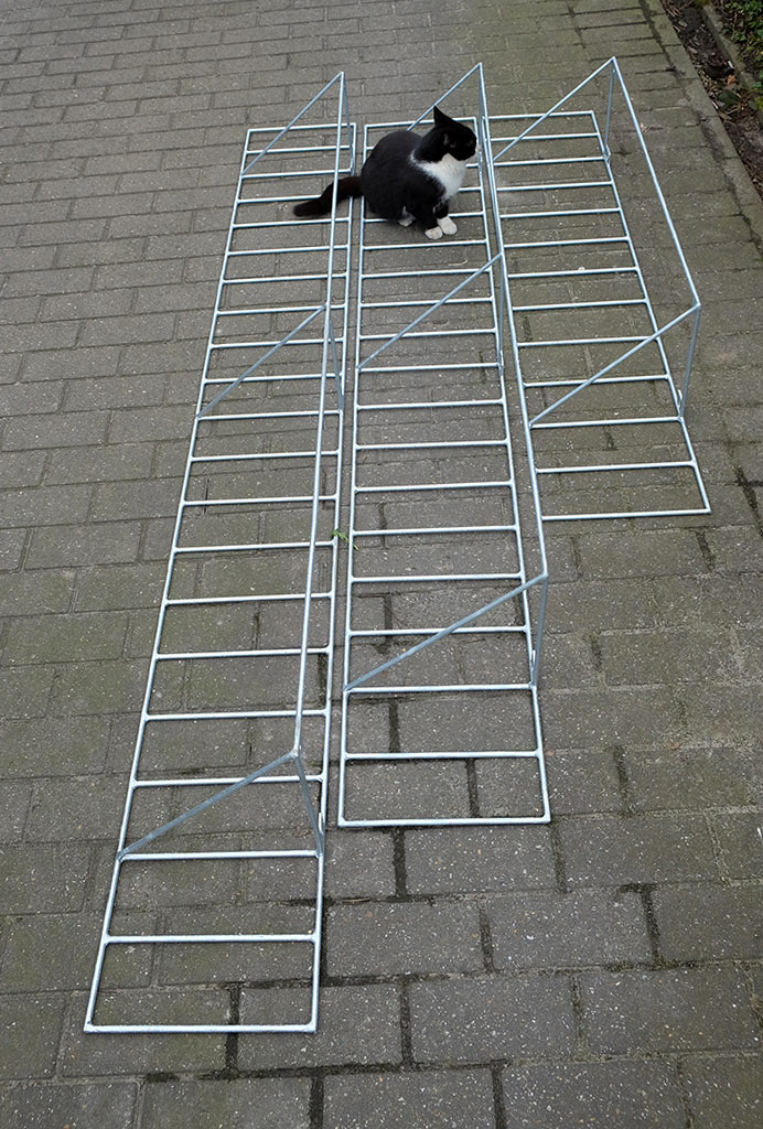 plantenbed voor druivelaar